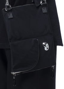 Tool Bag in Black and Chrome