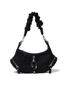 Mechanical Bag in Black and Chrome