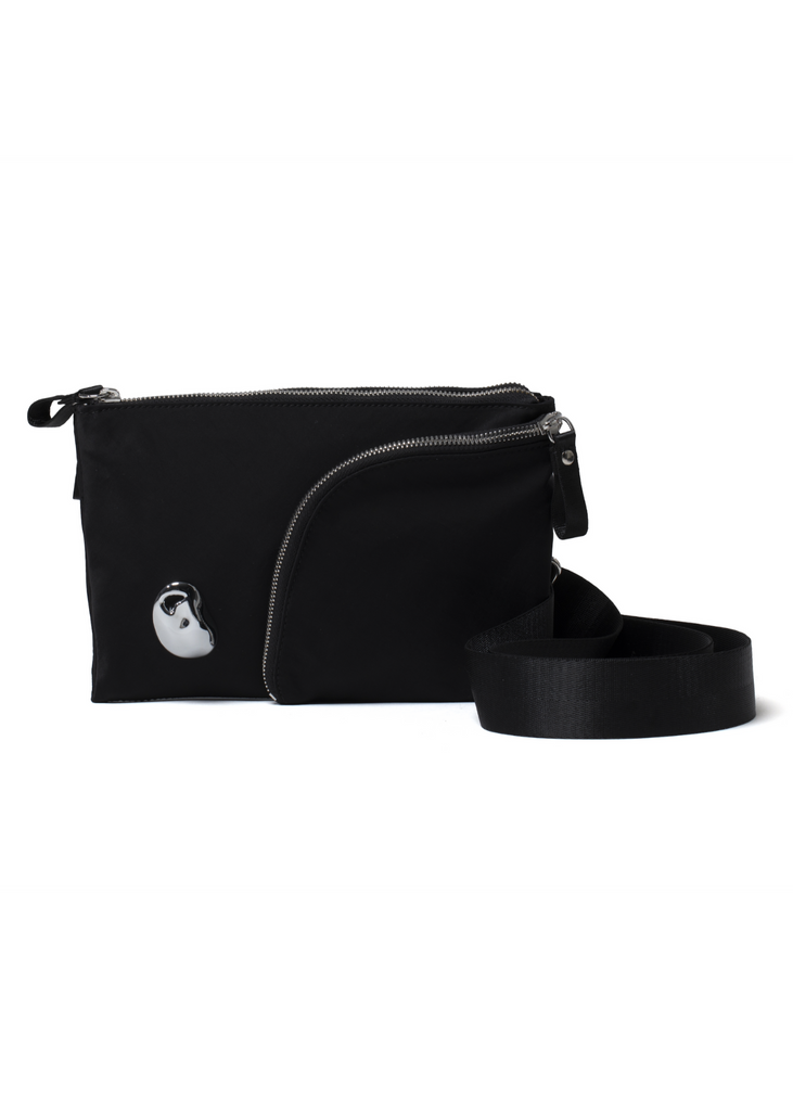 Tool Bag in Black and Chrome