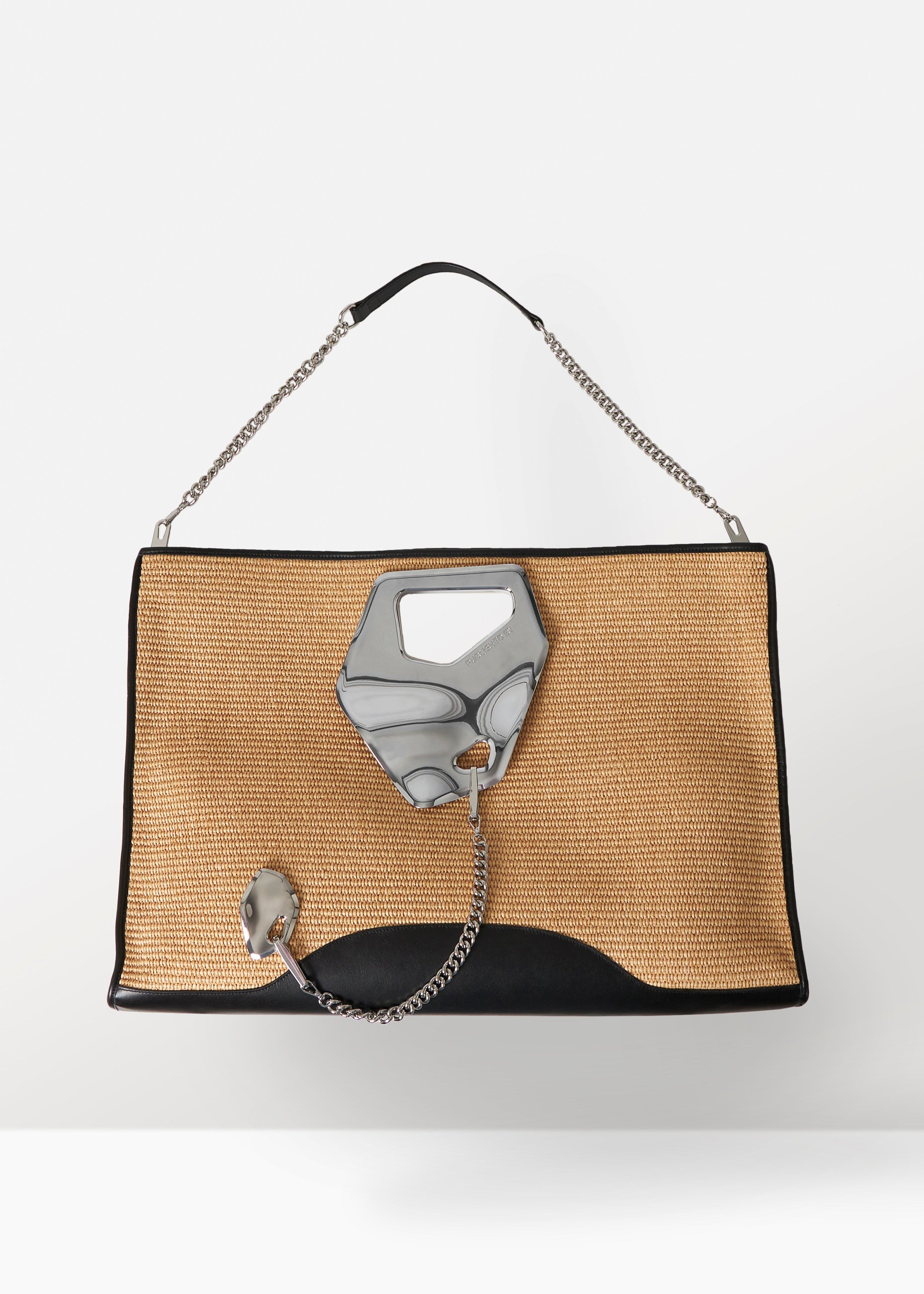 Arabella Tote Wide Raffia