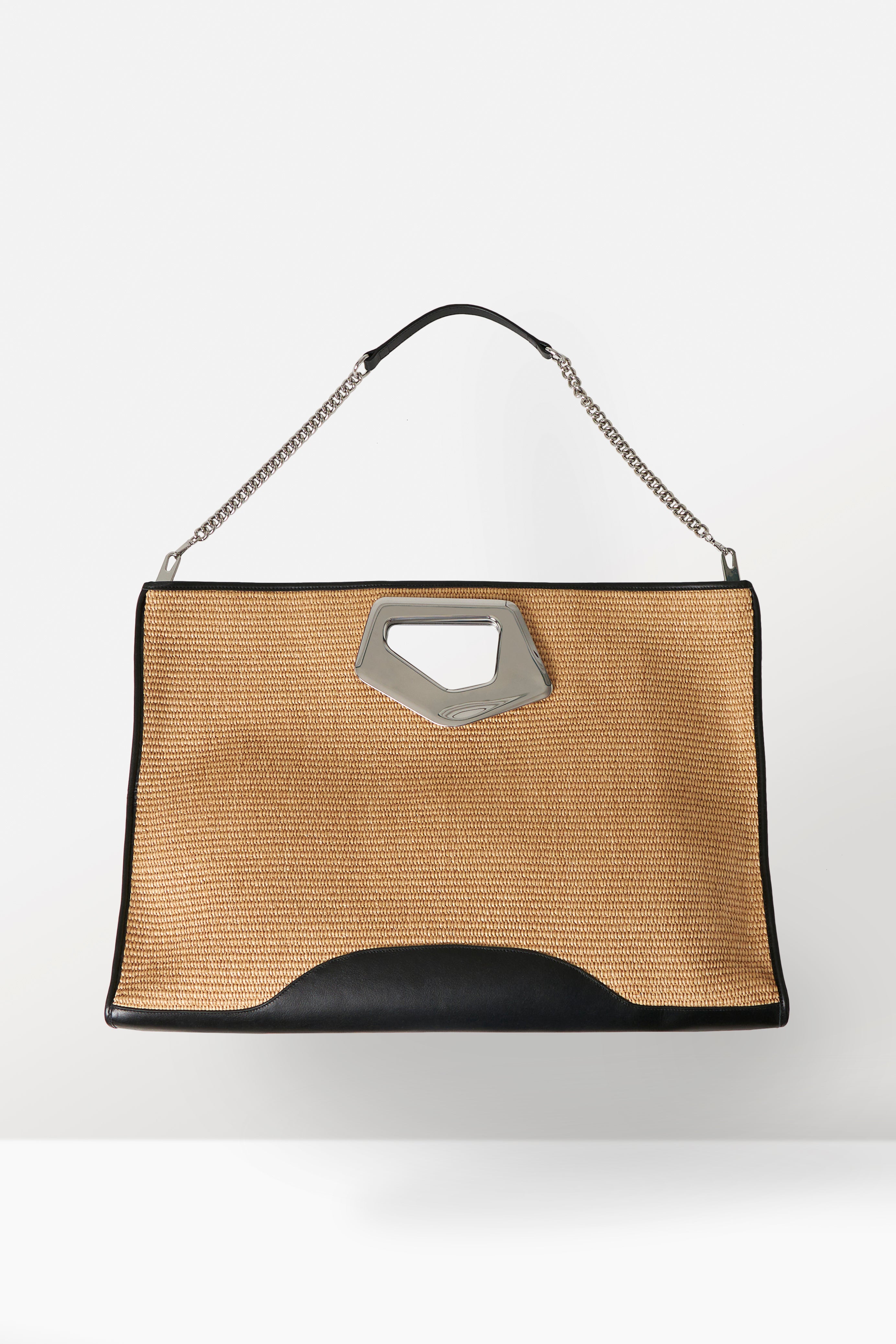 Arabella Tote Wide Raffia