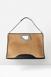 Arabella Tote Wide Raffia