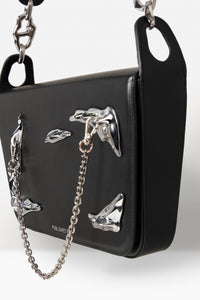 South Island Flap Bag in Black
