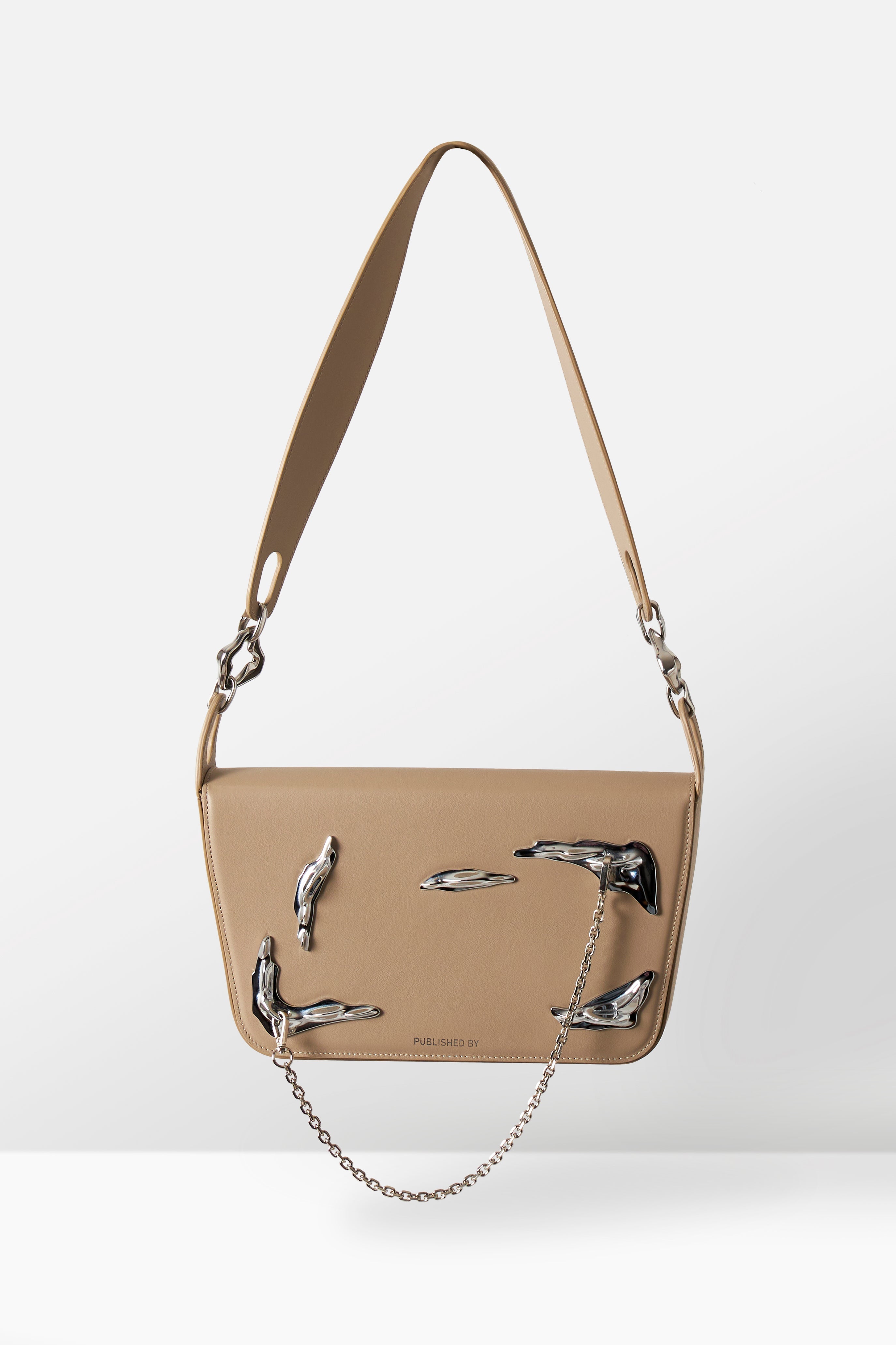 South Island Flap Bag in Taupe