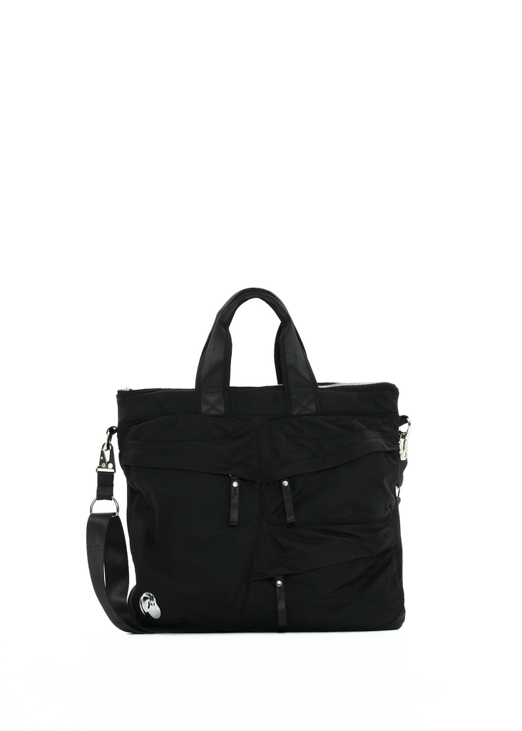 Outdoor Shopper in Black and Chrome