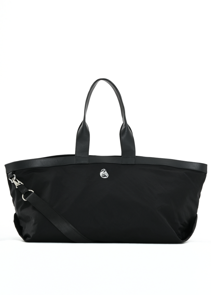 Weekender Extra Large in Black and Chrome