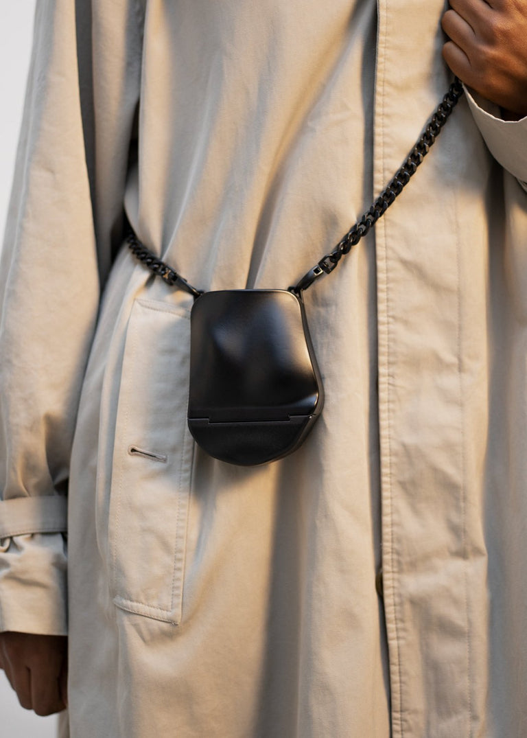Coin Purse in Matte Black